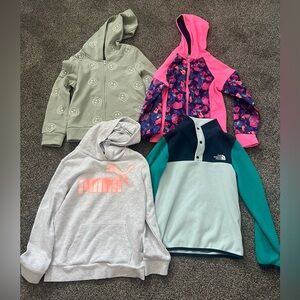 Girls sweatshirt lot